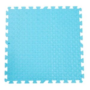 Thảm Xốp Ghép Trải Sàn 60cm X 60cm Vân Lá Xanh Lam