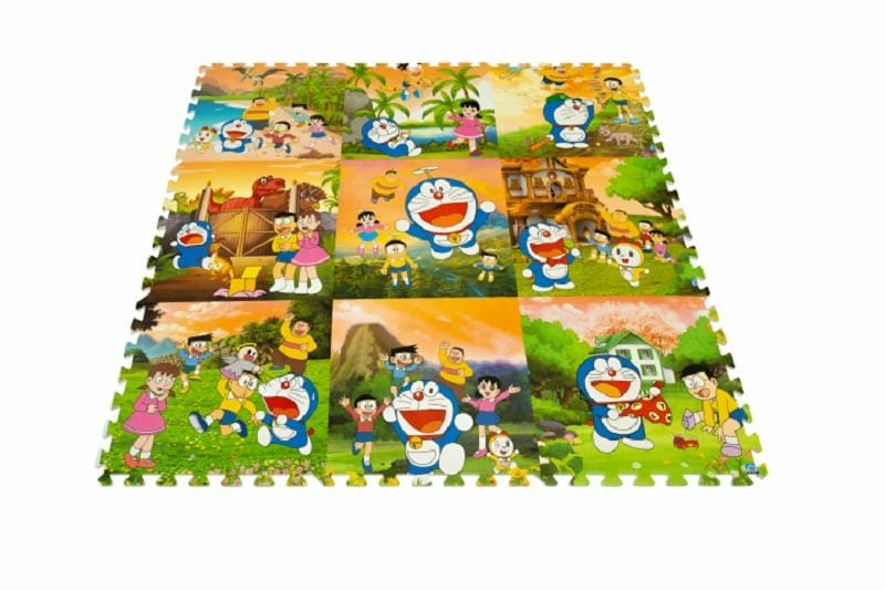 Thảm Xốp Ghép Tranh Doreamon 42x42cm Dày10mm 4