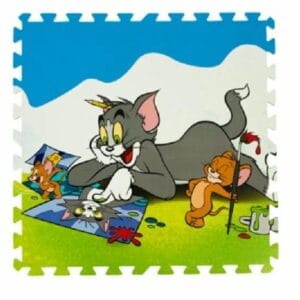 Thảm Xốp Ghép Tranh Tom Và Jerry 60x60cmx10mm 2