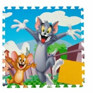 Thảm Xốp Ghép Tranh Tom Và Jerry 60x60cmx10mm 4
