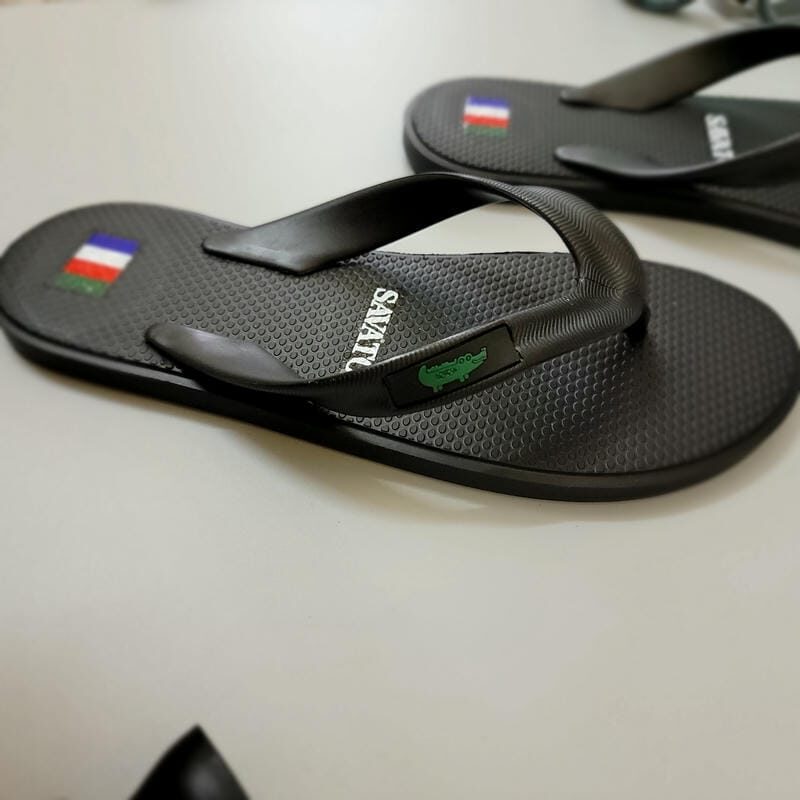 Dép Xỏ Ngón Savato Đen Size 34-43 Nam Nữ Âu Lạc 1