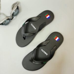 Dép Xỏ Ngón Savato Đen Size 34-43 Nam Nữ Âu Lạc 2