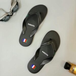 Dép Xỏ Ngón Savato Đen Size 34-43 Âu LạcDép Xỏ Ngón Savato Đen Size 34-43 Nam Nữ Âu Lạc