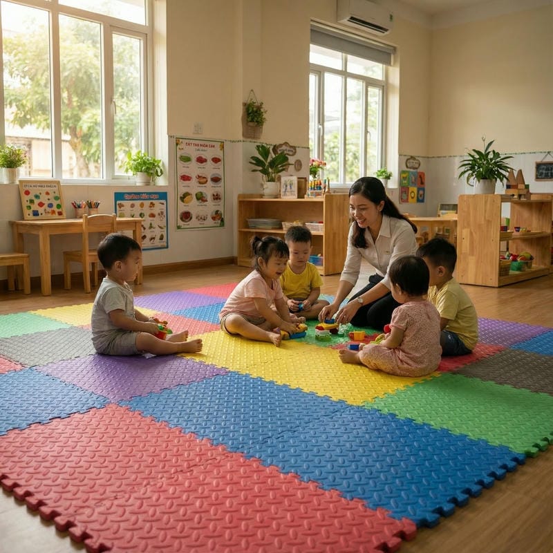 Thảm Múi Khế Ghép 5