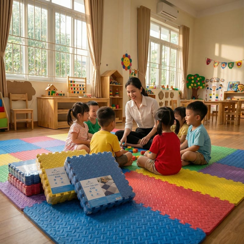 Thảm Múi Khế Ghép 58