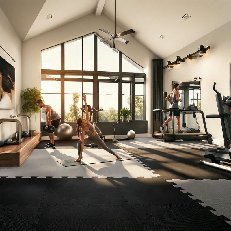 Thảm Thể Thao Eva 1x1m 3