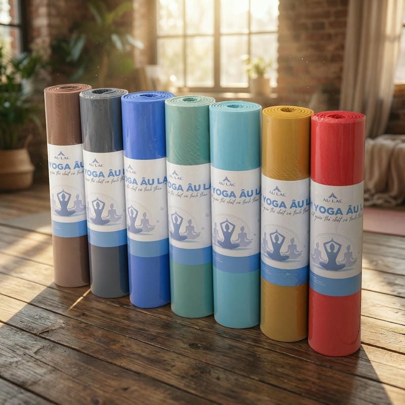 Thảm yoga 175x65cmx9mm phù hợp cho yoga cơ bản