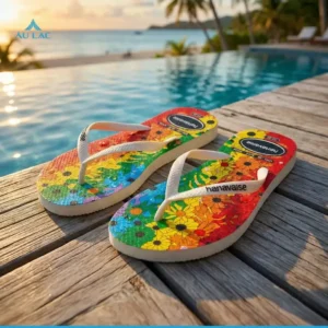 Dép Tông Nữ In 3d Công Nghệ Cao Tông Màu Tươi Sáng Lp11 4