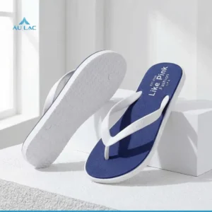 Dép Tông Nam Đúc Nguyên Khối Xanh Trắng Nổi Bật Lp06n2