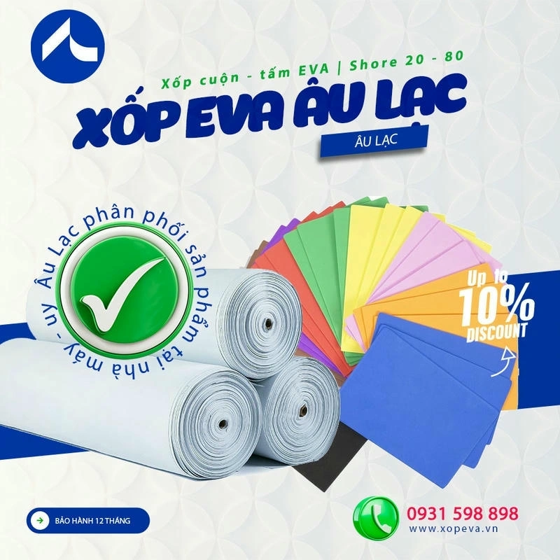 Xốp EVA 1mm-50mm Âu Lạc