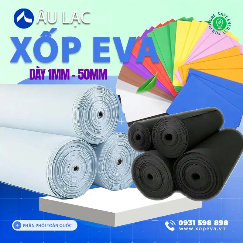 Xốp Eva Tấm - Cuộn Âu Lạc