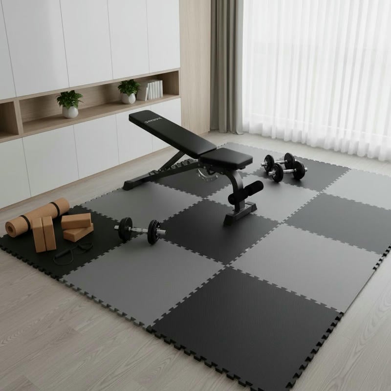 Thảm thể thao EVA 80m2 80 tấm dễ vệ sinh bảo quản