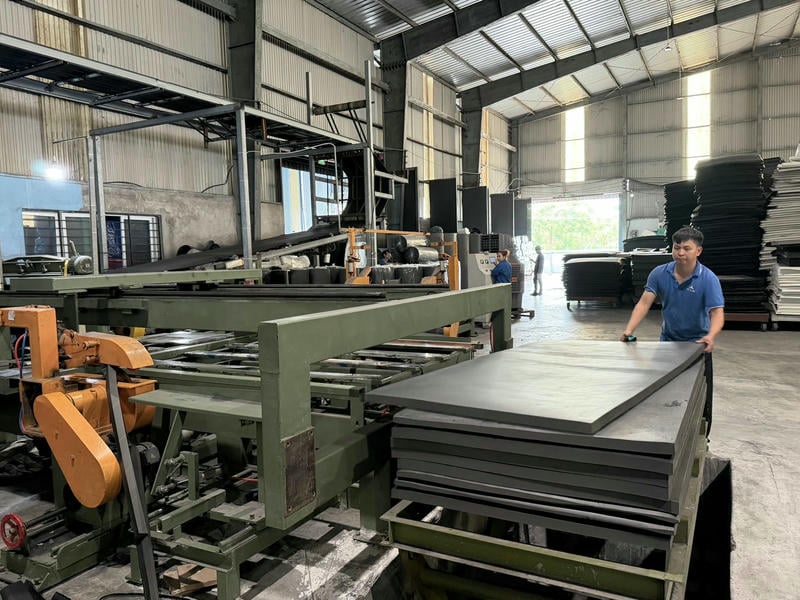 Chọn độ cứng Shore A 35 - 50 cho chèn lót chống va đập