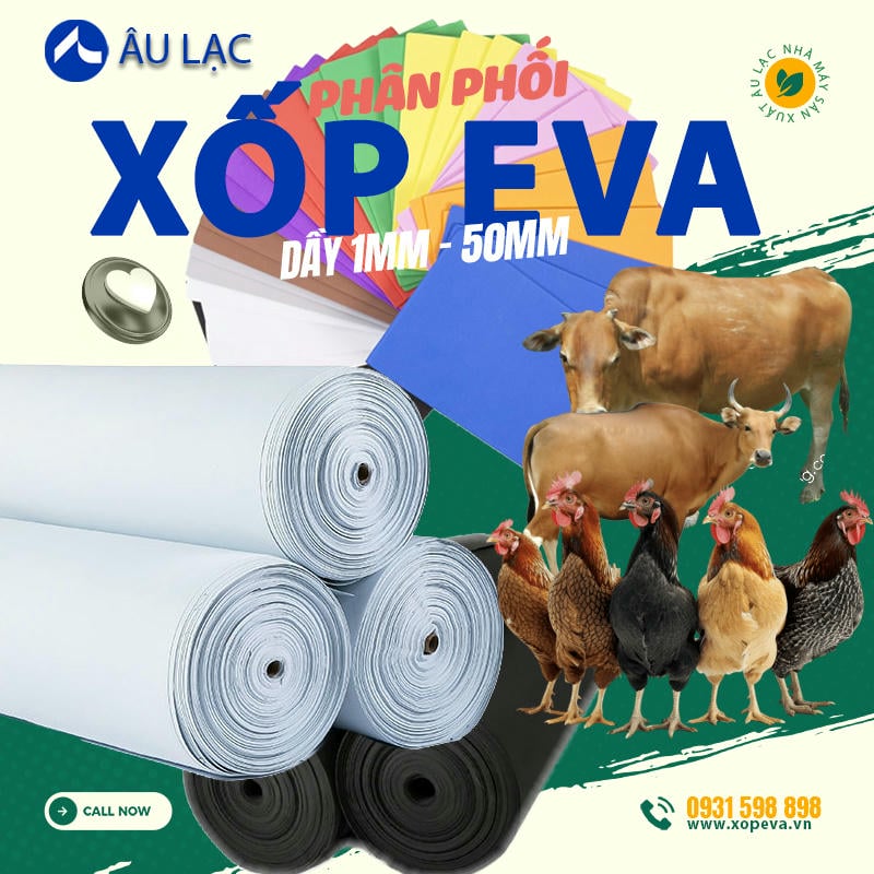 Xốp Eva Cho Trang Trại, Chăn Nuôi Nông Nghiệp