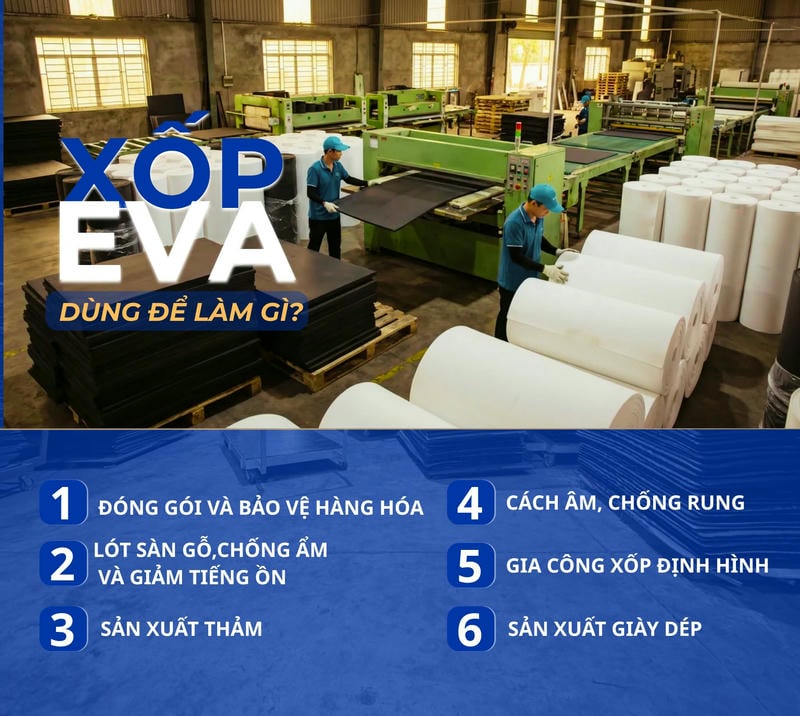 Mức 40-50 Shore phù hợp cho nhiều loại thảm EVA vì giữ được độ đàn hồi
