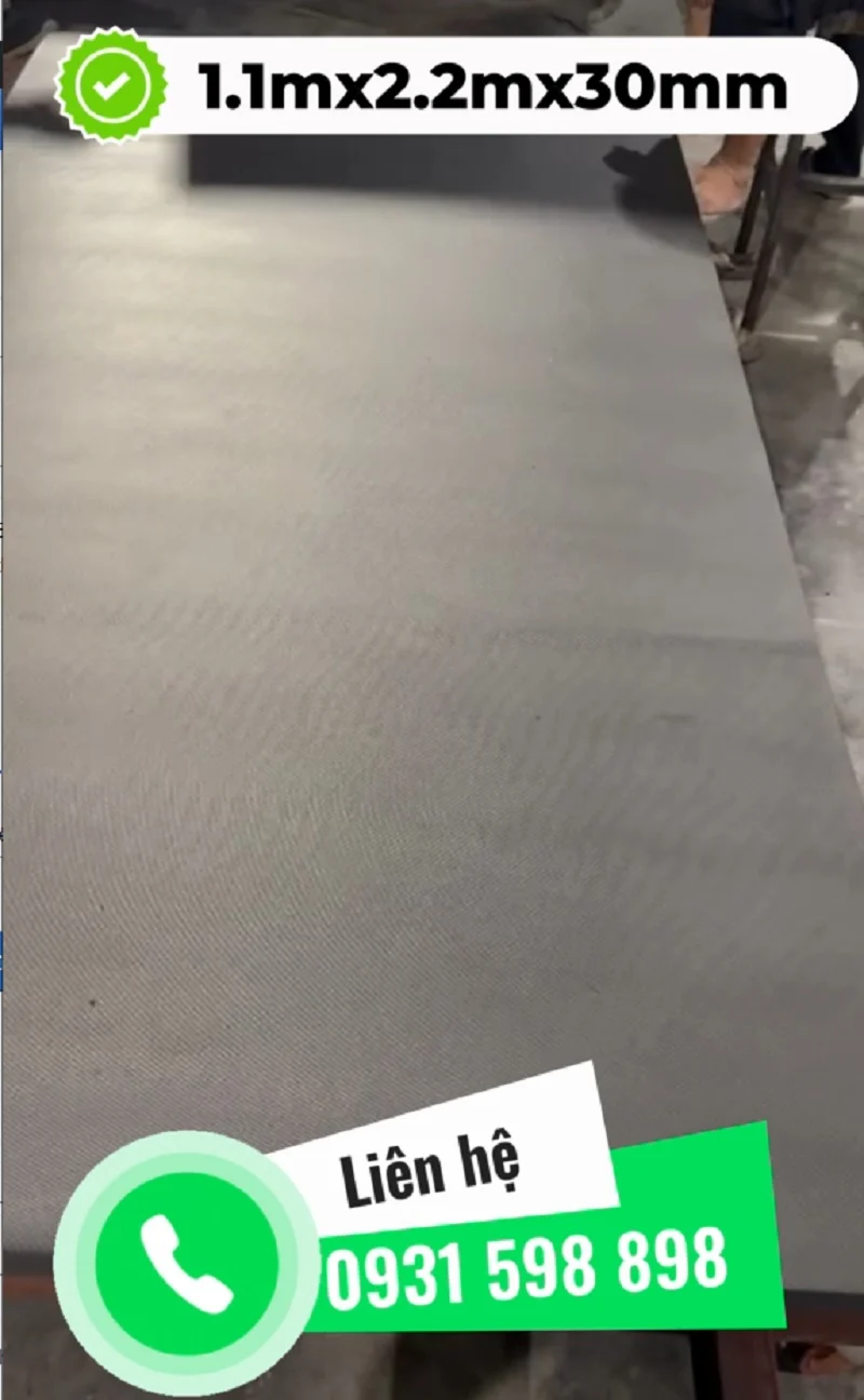 Tấm Xốp 1.1Mx2.2M Dày 30Mm, Độ Cứng 55 Shore Làm Bao Bì Định Hình Bảo Vệ Pin 3